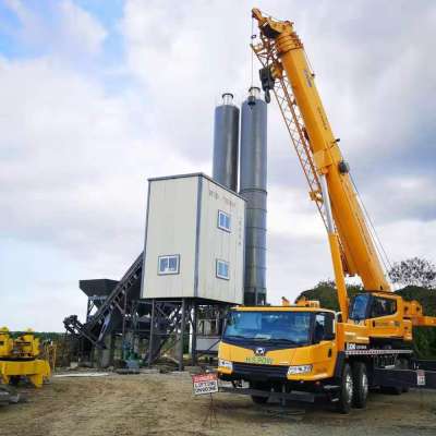 60m3/h ready mix concrete batching plant one sale installed in Philippines