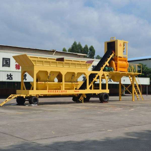 No Skip Hopper Type Concrete Batching Plant for sale