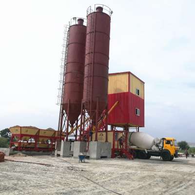 HZS50 Concrete Mixing Plant Concrete Mixer Plant Price