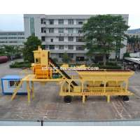 YHZS50 Construction Machinery Capacity 50m3/h Portable Concrete Batching Plant Price