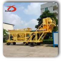 YHZD35 Small portable mobile concrete batching plant for sale