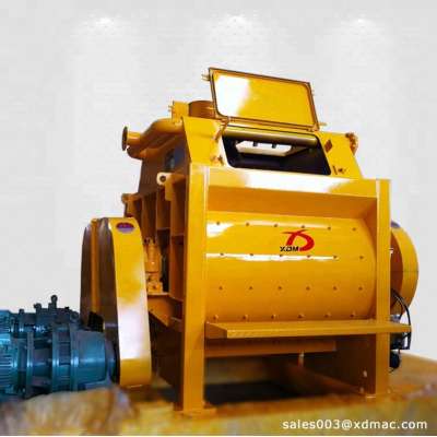 High Quality Twin Shaft JS1000 China Cheap Concrete Mixer 1m3