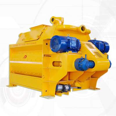 Automatic twin shaft JS concrete mixer price